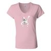 Women’s Jersey V-Neck Tee Thumbnail