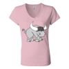 Women’s Jersey V-Neck Tee Thumbnail