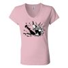 Women’s Jersey V-Neck Tee Thumbnail