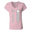Women’s Jersey V-Neck Tee Thumbnail