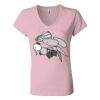 Women’s Jersey V-Neck Tee Thumbnail