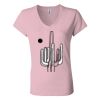 Women’s Jersey V-Neck Tee Thumbnail
