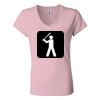 Women’s Jersey V-Neck Tee Thumbnail