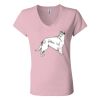 Women’s Jersey V-Neck Tee Thumbnail