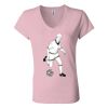 Women’s Jersey V-Neck Tee Thumbnail