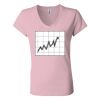Women’s Jersey V-Neck Tee Thumbnail