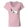 Women’s Jersey V-Neck Tee Thumbnail