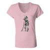 Women’s Jersey V-Neck Tee Thumbnail