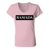 Women’s Jersey V-Neck Tee Thumbnail