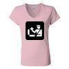Women’s Jersey V-Neck Tee Thumbnail