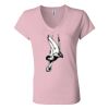 Women’s Jersey V-Neck Tee Thumbnail