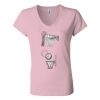 Women’s Jersey V-Neck Tee Thumbnail