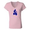 Women’s Jersey V-Neck Tee Thumbnail