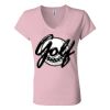 Women’s Jersey V-Neck Tee Thumbnail