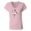 Women’s Jersey V-Neck Tee Thumbnail
