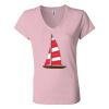 Women’s Jersey V-Neck Tee Thumbnail