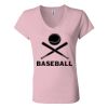 Women’s Jersey V-Neck Tee Thumbnail