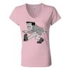 Women’s Jersey V-Neck Tee Thumbnail