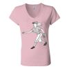Women’s Jersey V-Neck Tee Thumbnail