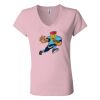 Women’s Jersey V-Neck Tee Thumbnail