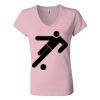 Women’s Jersey V-Neck Tee Thumbnail