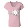 Women’s Jersey V-Neck Tee Thumbnail