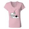 Women’s Jersey V-Neck Tee Thumbnail