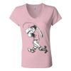 Women’s Jersey V-Neck Tee Thumbnail