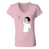 Women’s Jersey V-Neck Tee Thumbnail