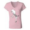 Women’s Jersey V-Neck Tee Thumbnail