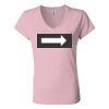 Women’s Jersey V-Neck Tee Thumbnail