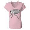 Women’s Jersey V-Neck Tee Thumbnail