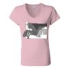 Women’s Jersey V-Neck Tee Thumbnail