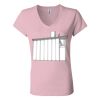 Women’s Jersey V-Neck Tee Thumbnail