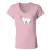 Women’s Jersey V-Neck Tee Thumbnail