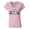 Women’s Jersey V-Neck Tee Thumbnail