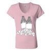 Women’s Jersey V-Neck Tee Thumbnail