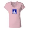 Women’s Jersey V-Neck Tee Thumbnail