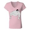 Women’s Jersey V-Neck Tee Thumbnail