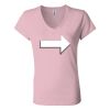 Women’s Jersey V-Neck Tee Thumbnail