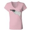 Women’s Jersey V-Neck Tee Thumbnail