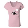 Women’s Jersey V-Neck Tee Thumbnail