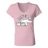 Women’s Jersey V-Neck Tee Thumbnail