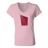 Women’s Jersey V-Neck Tee Thumbnail
