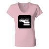 Women’s Jersey V-Neck Tee Thumbnail