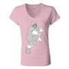 Women’s Jersey V-Neck Tee Thumbnail