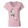 Women’s Jersey V-Neck Tee Thumbnail