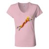 Women’s Jersey V-Neck Tee Thumbnail