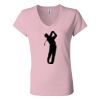 Women’s Jersey V-Neck Tee Thumbnail