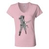 Women’s Jersey V-Neck Tee Thumbnail